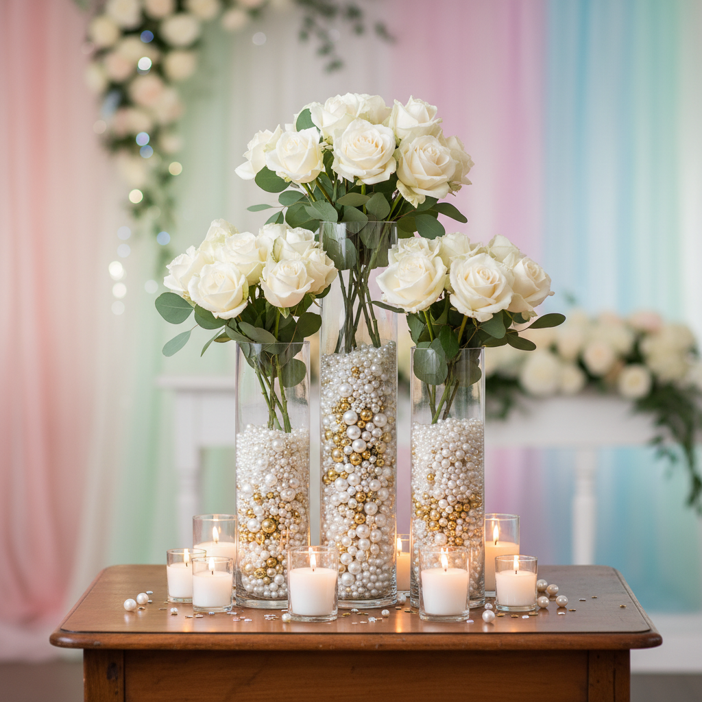 The 7 Mistakes People Make When Buying Pearl Bead Vase Filler Centerpiece Ideas (And What to Do Instead)