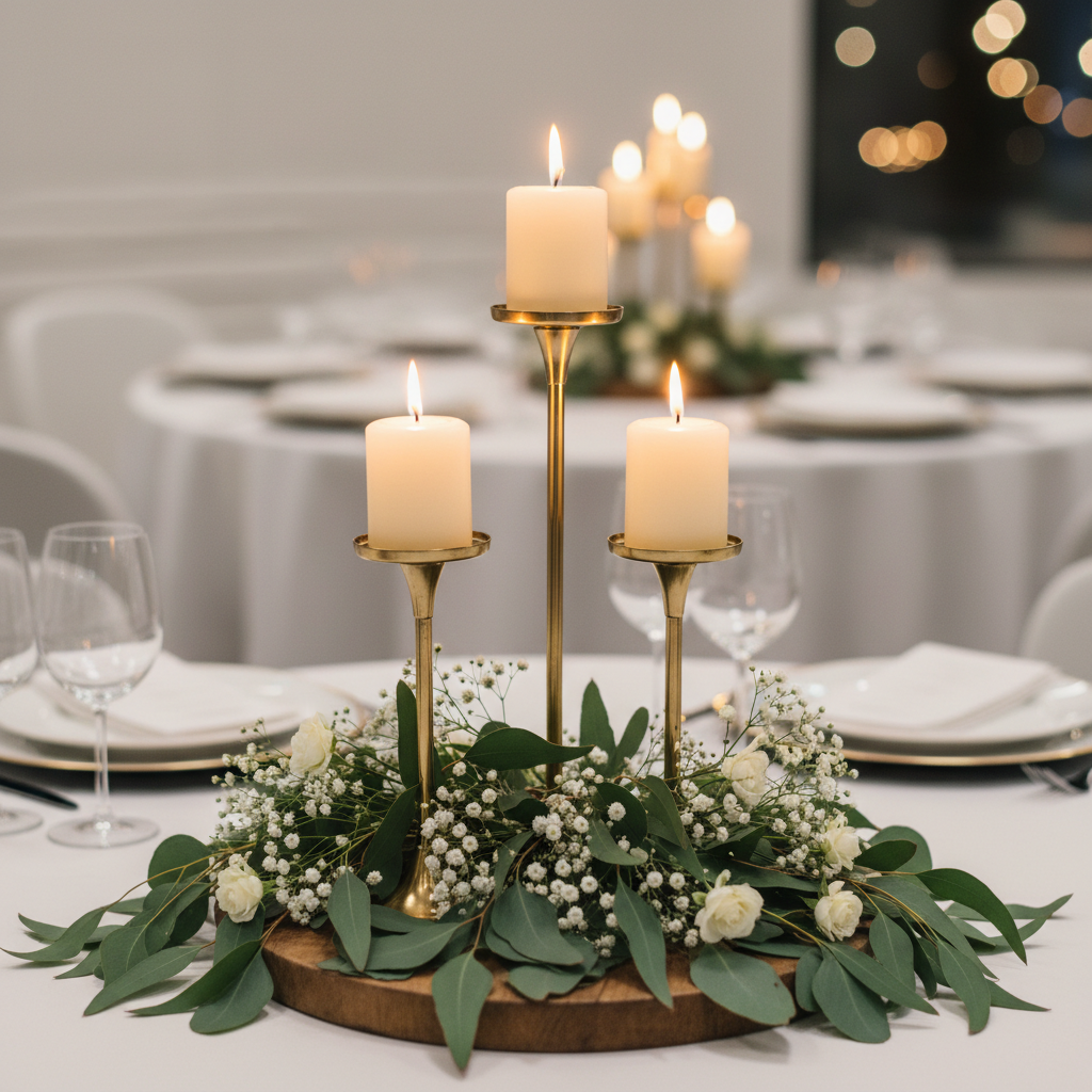 Beyond "Just Pretty": What Really Matters When Choosing a Gold Pillar Candle Holder for Your Dining Table Centerpiece
