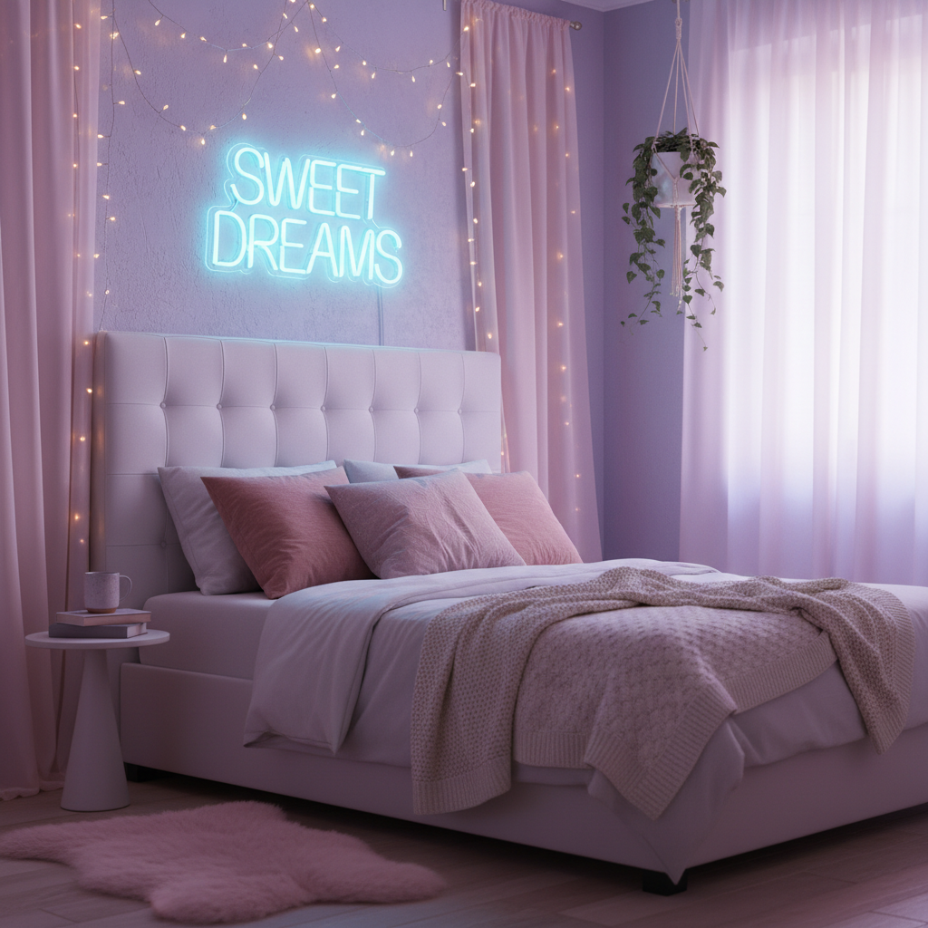 Splitting Neon Sign Party Decoration Ideas by Job: When Bedroom Ambiance and Full-Blast Celebration Need Different Design Specs