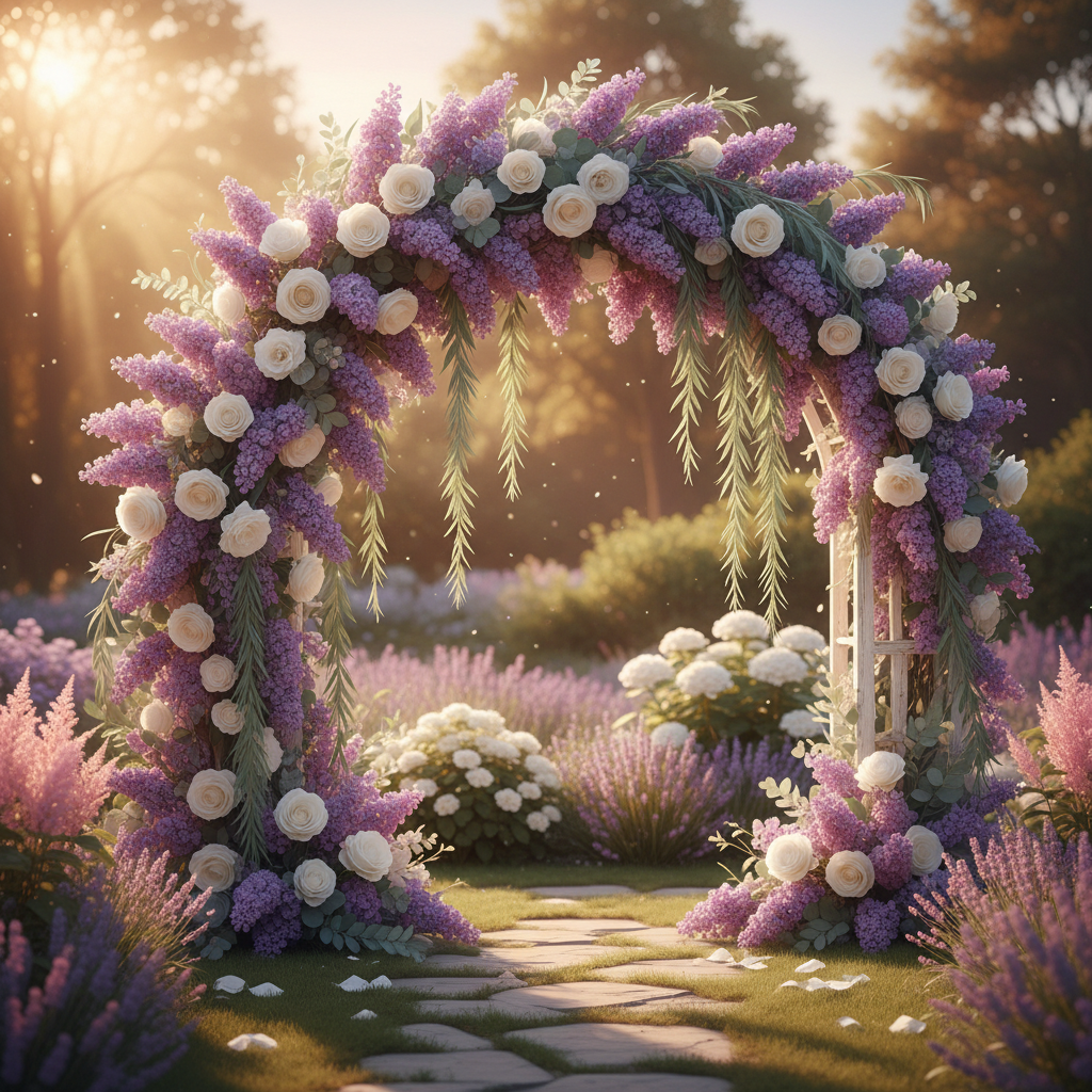 Matching Purple Wedding Arch Floral Decoration Ideas to Your Ceremony: A Practical Style and Budget Guide for Outdoor, Indoor, and Intimate Celebrations