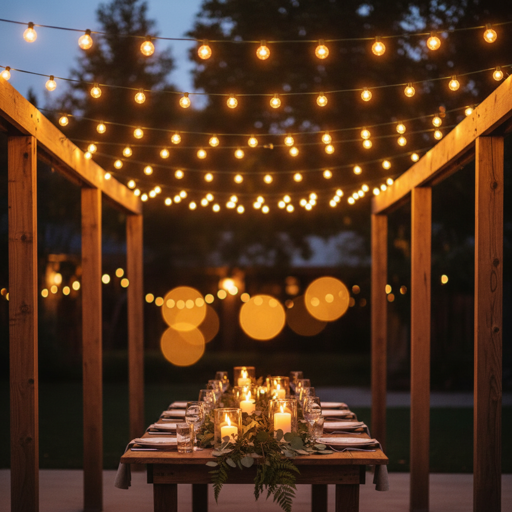 What Patio Designers Know About Outdoor Cafe Bistro String Light Decorating That Most Buyers Don't
