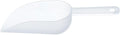 1PC White Ice Scoop Plastic Ice Shovel Measuring Scoops Multifunctional Ice Tray Shovel Flour Candy Grains Dessert Scoopers for Ice Cream Tools, 17x3.5x10cm