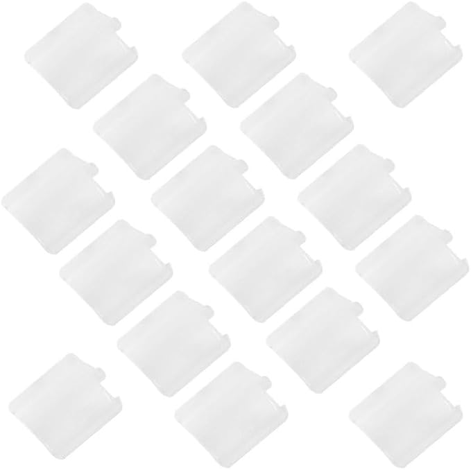 100Pcs Transparent Balloon V-shaped Clip Wedding Creative Balloon Clip Plastic V-shaped Wedding Party Halloween Sealed Decorations