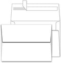 100 Pack A1 White Paper Envelopes Self Sealing Adhesive Perfect for Weddings, RSVP, Invitations, Baby Shower,Greeting Cards,Announcements, Thank You Notes| A1 (5.125 x 3.625 Inches)
