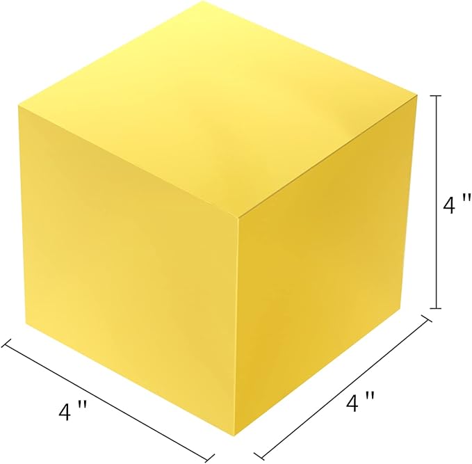 100 Pack Small Gift Boxes, 4x4x4 Inches Favor Boxes Gold Paper Gift Boxes with Lids for Presents, Crafting, Cupcake Boxes, Gifts, Candy Boxes for Wedding Party Bridal Shower Baby Shower Favors