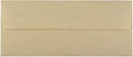 JAM PAPER #10 Business Parchment Envelopes - 4 1/8 x 9 1/2 - Brown Recycled - 50/Pack