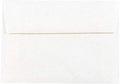 JAM PAPER 4Bar A1 Parchment Invitation Envelopes - 3 5/8 x 5 1/8 - White Recycled - 50/Pack