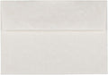 JAM PAPER A7 Parchment Invitation Envelopes - 5 1/4 x 7 1/4 - White Recycled - 50/Pack