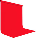 5x7FT Red Screen Backdrop Background for Photography, Photo Backdrop Props for Photoshoot, Party, Video