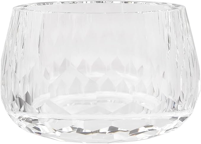 kitCom Crystal Jewelry Jar, Crystal Wedding Candy Buffet Jar, Home Decoration Party Cotton Swab Storage, Office Birthday Gift