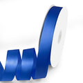 1" x 100 Yards Satin Ribbon - Royal Blue Silk Ribbon with Spool - Ideal for Gift Wrapping, Floral Bouquets, Crafts, Wedding Party Decorations, Christmas and Sewing Projects