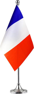 France French Flag Table Desk Flags,Office Flag,International World Country Flags Banners,Festival Events Celebration,Office Desk Home Decoration