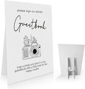 Wedding Photo Guestbook Sign 8 x 11 Inch, Photo Guest Book Sign, Photo Minimalist Wedding Sign, Reception Signage, Snap It Sign, Modern Wedding Sign WDS18