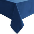 Hiasan Royal Blue Tablecloth Square - Waterproof and Washable Fabric Table Cloth for Card Tables, 30 x 30 Inch