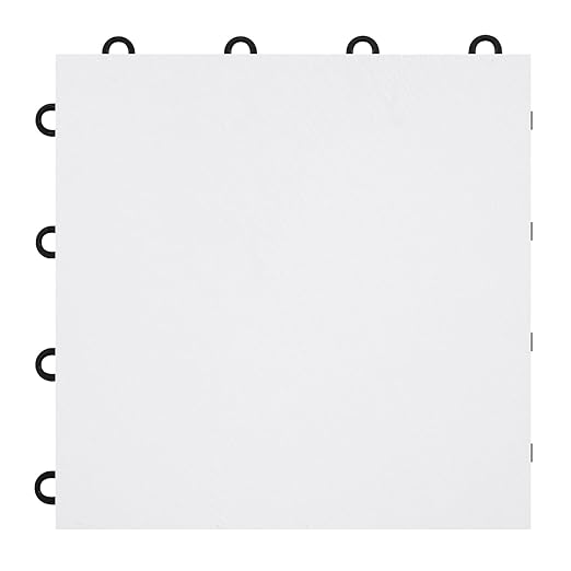 IncStores 12" x 12" Practice Dance Tiles (White, 36-12"x12" Tiles)