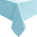 Hiasan Square Tablecloth - Spillproof and Waterproof Washable Table Cloth for Dining Room Kitchen Birthday Party, 54 x 54 Inch, Sky Blue