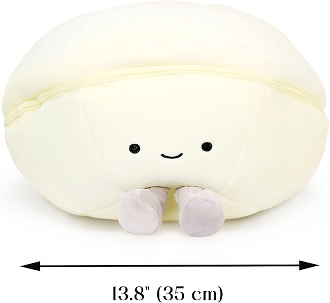 Drawelry Ring Box Plush Pillow Box Princess Diamond Ring Shell Case Throw Pillows Funny Soft Stuffed Dolls Sofa Bed Car Decor Pillow for Women Girls Wedding Birthday Gifts