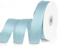 1" x 50 Yards Satin Ribbon - Light Blue Silk Ribbon with Spool - Ideal for Gift Wrapping, Floral Bouquets, Crafts, Wedding Party Decorations, Christmas and Sewing Projects