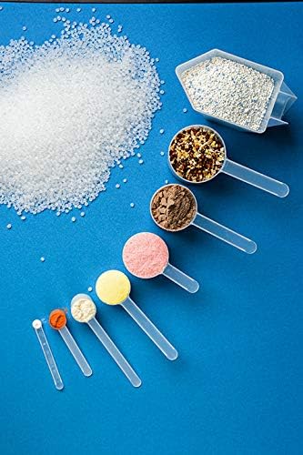 13 mL (13 CC) Long Handle Scoop for Measuring Coffee, Pet Food, Grains, Protein, Spices and Other Dry Goods (Pack of 25)