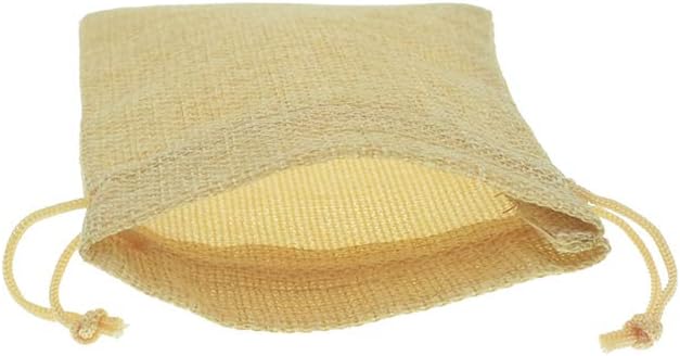 20Pcs Drawstring Burlap Bags 5x7, Flaxen Jute Sacks Jewelry Candy Pouch Christmas Wedding Party Favor Gift Bags