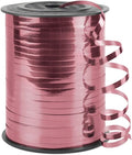 Pink Curling Ribbon, 1/5" Wide x 500 Yards Christmas Curling Ribbons for Gift Wrapping, Party Decoration, Balloon String, Hair, Ribbons for Florist Flower (1 Roll)
