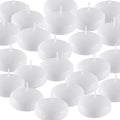 Mini Spell Chime Taper Candle Set of 20, 4 Inch Tall Unscented Rituals Candles for Altar Meditation Supplies Rituals (White, Set of 24)