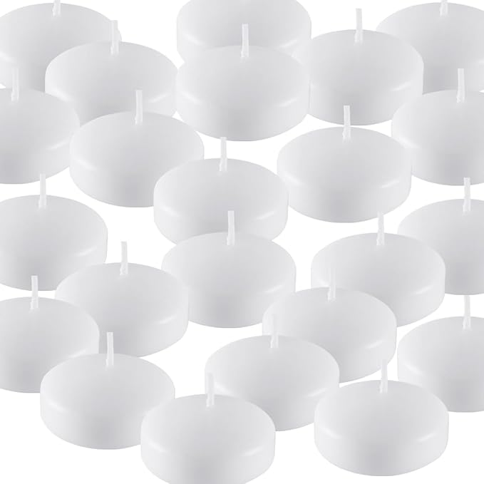 Mini Spell Chime Taper Candle Set of 20, 4 Inch Tall Unscented Rituals Candles for Altar Meditation Supplies Rituals (White, Set of 24)