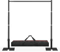 Jiang&Rong 10ft x 10ft Adjustable Backdrop Stand Kit - Heavy Duty Pipe and Drape Stand for Wedding, Birthday Party, Banquet Decorations (Black)