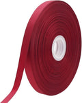 Jesep One Roll 100 Yards 5/8" Soild Grosgrain Ribbon Boutique Gift Wrapping Package Ribbon, DIY Crafts Bow Hair Headband Accessories Assorted Ribbon#790 (5/8" 15mm, Maroon)