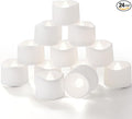 Homemory Timer Tea Lights Candles Battery Operated, 6H Timer Built-in, Auto On Daily, Flameless LED Tealight Votives for Table Centerpieces, Lantern, Holiday Decor, Cool White, No Remote, 24-Pack