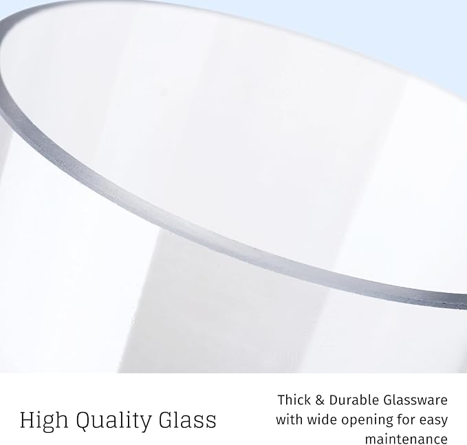 Set of 3 Apothecary Jar with lids, Glass Candy Container Set, Decorative Jars for Weddings & Party, Elegant Storage Candy Canister, Iridescent (H: 9", 12.5", 14"; 20 FL.OZ, 23 FL.OZ and 28 FL.OZ)