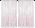 4FTx8FT Iridescent Sequin Backdrop Curtains 2 Panels Sparkly Background Drapes for Parties Baby Shower Decorations