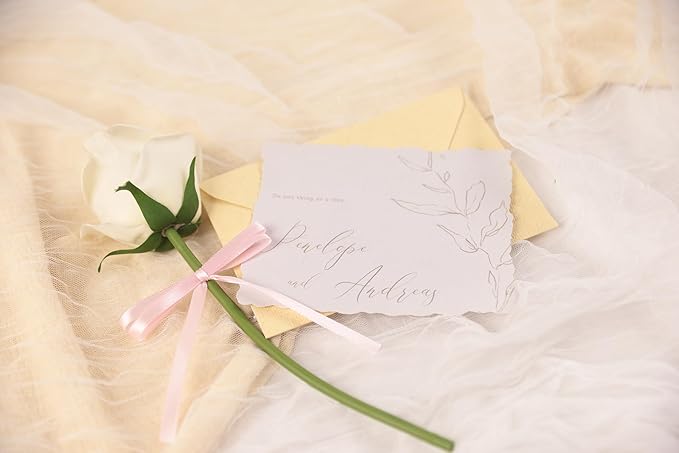 Baby Pink Satin Ribbon 1/4 inch X Continuous 50 Yards, Single Face Polyester Ribbon Perfect for Gift Wrapping, Flower Bouquet, Wedding Decor, Crafts, Bow Making, Sewing and More