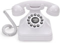Guest Book Audio Wedding Phone,Record Voice Messages,Retro Guest Book for Wedding or Birthday Party Message Voicemail,Save The Blessings of Your Relatives and Friends（White）