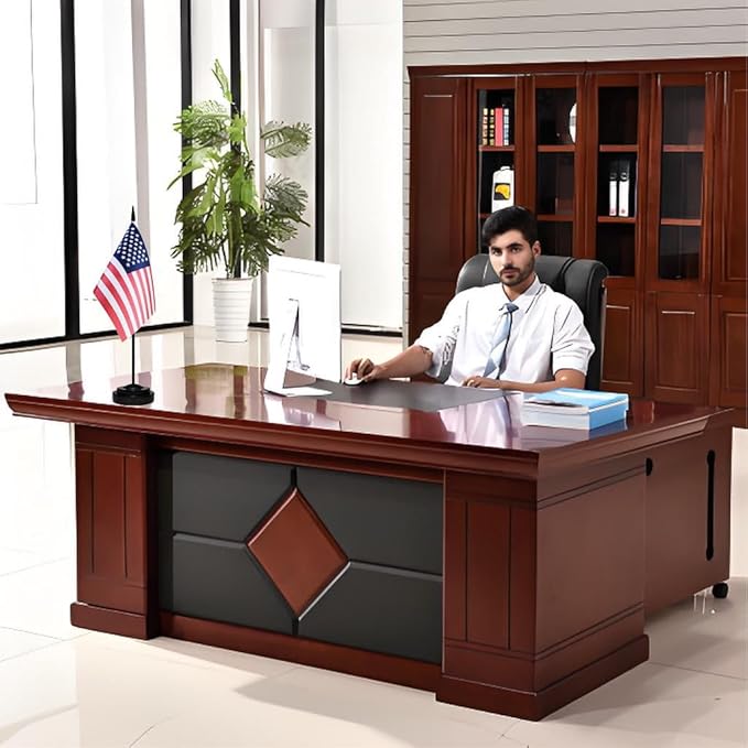 12 Pack American Desk Flags Set USA Small Mini Table Office US Miniature Desktop Flag Home Office Decoration