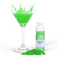 Green Edible Glitter for Cocktails, Luster Dust Edible 5g, Edible Glitter for Cake Decorating, Drinks Glitter, Perfect for Cupcakes, Baking, Chocolate, Strawberries, and Waffles(0.18oz, Green)