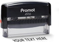 Promot Self Inking 1 Long Line Custom Stamp - Personalized Name Stamp for Office, Teacher, Address & Business Label Stamp - Choose Font, Ink Color, Pad, for Personal & Professional Use