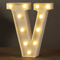 HXWEIYE LED Marquee Letters Lights Sign - 26 Alphabet & Number 0-9 Warm White Led Letters for Bar Party Birthday Home Wedding Decor