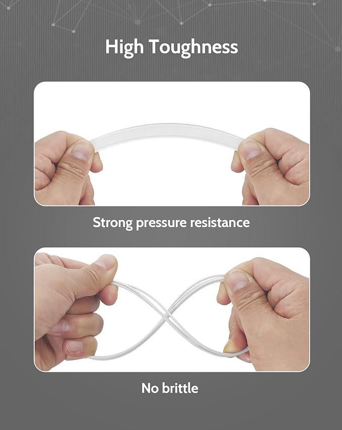 DURAMIC 3D PLA+ Filament 1.75mm 2Kg White, PLA Plus Filament 2 Pack 1kg Spool(2.2lbs) Tougher and Stronger, Dimensional Accuracy Probability +/- 0.02mm