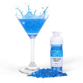 Blue Edible Glitter for Cake Decorating, 5g Luster Dust Edible, Edible Glitter for Cocktails, Cake, Strawberries, Chocolate, Ice Cream, Cookies, Cupcakes, and Waffles(0.18oz, Blue)
