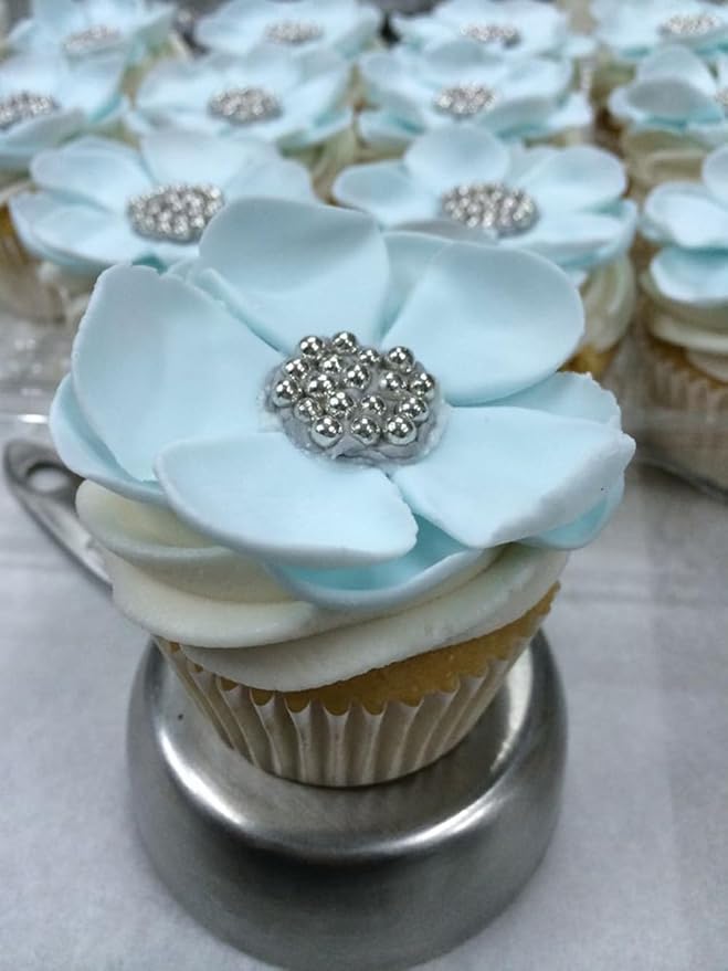 4 in 1 Super Silver Pearl Sugar Sprinkles 6 oz, 4 sizes Candy Pearls Ideal for Baking, Cake and Cupcake Toppers, Cookie Decoration, Ice Cream Topping, Wedding Shower Valentines Halloween Christmas