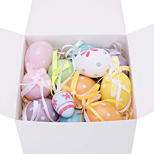 MESHA White Gift Box 50PC 3x3x3'' Sturdy Gift Boxes with Lids, Bridesmaid Proposal Gifts Box for Bridal, Cupcake, Godmother, Groomsmen Proposal Box, Party Favor, Wedding Favor
