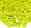 340 PCS Yellow Acrylic Flat Marbles Decorative Gems Table Confetti for Vase Fillers,Table Scatters,Fall Decor,Floral Display,Party Decoration,7 OZ