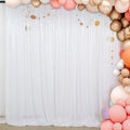 ShiDianYi Sequin Backdrop Curtain 8FTx10FT-White-Shimmer Sequins Fabric for Anniversary Decor