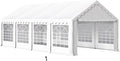 HERA'S PALACE 13'x 26' Outdoor Tents for Parties Large Canopy Tent with 10 Removable Sidewalls Heavy Duty Party Tent for Graduation Wedding and Birthday (White)