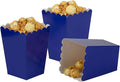 AimtoHome Navy Blue Popcorn Boxes Mini Pack of 24, Paper Popcorn Container for Birthday Party, Graduation, Wedding, Carnival, Movie Night