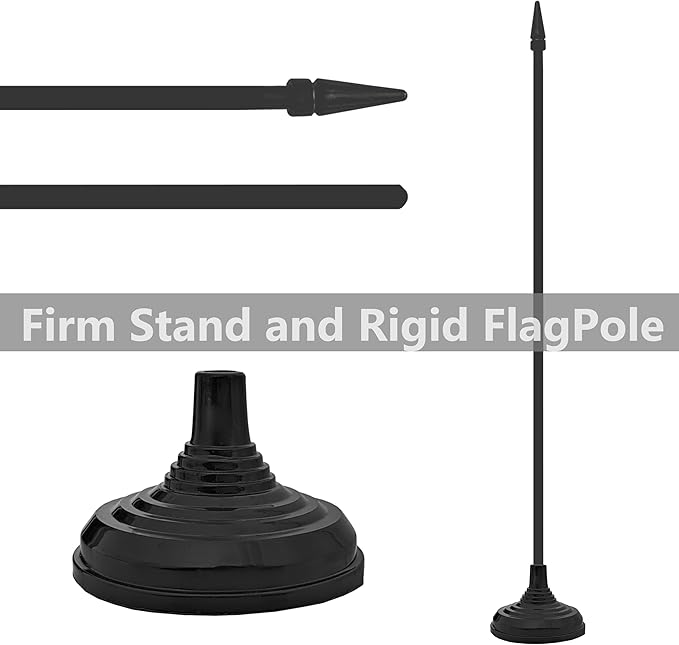 12 Pack Indonesia Desk Flag Set, Indonesian Table Office Flag, Small Miniature Desktop Flag With Black Pole and Black Base, Classroom, Offices Meeting Desk Decoration (Indonesia)