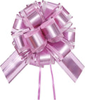 7 Pieces Large Pull Bows, 6 inche, Big Bow for Gift Wrapping, Christmas Party Birthday Gift, Wedding Baskets,Valentine's Day Gift Decorations, Flower Decoration (Pink)