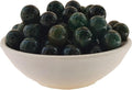 Stone Beads 8mm 100pcs Green Moss Agate Beads Round Loose Gemstones Beads for Bracelet Necklace Jewelry Making (8mm, 60801 Green Moss Agate)
