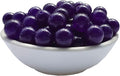 Stone Beads 6mm 140pcs Dark Purple Chalcedony Beads Round Loose Gemstones Beads for Bracelet Necklace Jewelry Making (6mm, 60633 Dark Purple Chalcedony)